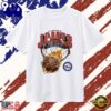 LeBron James Philadelphia 76ers On Fire net T Shirt , Viral 2D Graphic Tee