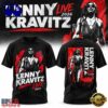 Lenny Kravitz Live 2026 T Shirt, Viral 3D Music Tee