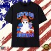 Let’s Go Buffalo Ghost with Number 17 Josh Allen T Shirt, Viral 2D Graphic Tee