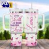 Christian Let Your Faith Be Bigger Than Your Fears Customized Stanley Tumbler 40oz