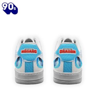 Light Fury Air Sneakers Custom How To Train Your Dragon Cartoon Shoes