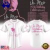 Lil Peep 30th Birthday Celebration Limited Edition Signature White Baseball Jersey, Music Fan Baseball Jersey