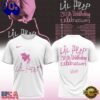 Lil Peep 30th Birthday Celebration Limited Edition Signature White T Shirt, Viral 3D Music Tee