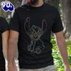 Lilo & Neon Stitch Outline T-Shirt Disney Gift Xmas