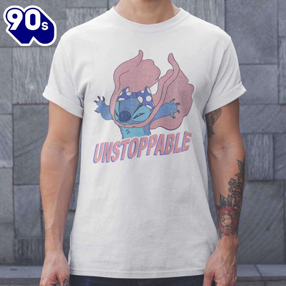 Lilo & Stitch Unstoppable T-Shirt Disney Gift Summer Lilo & Stitch Unstoppable T-Shirt Disney Gift Summer