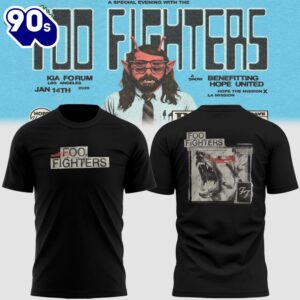 Limited Edition Foo Fighters 2026 Tour LA Merch TShirt