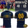 Limited Edition For Lou Notre Dame Fighting Irish Football Navy T Shirt, Sport Trend 3D Shirt
