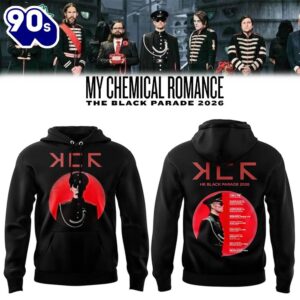 Limited Edition MCR The Black Parade 2026 Tour Hoodie 2D