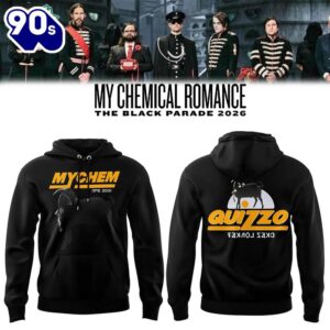 Limited Edition MCR The Black Parade 2026 Tour Hoodie