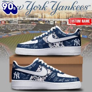 Limited Edition New York Yankees Air Force Shoes Custom Name 2025