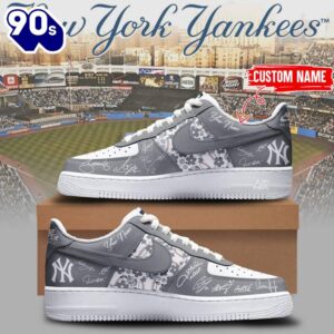 Limited Edition NY Yankees Air Force Shoes Custom Name 2025