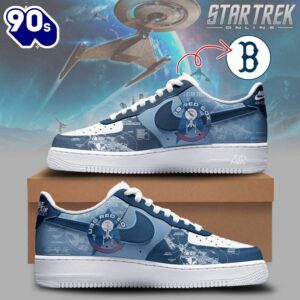 Limited Edition Red Sox x Star Trek Air Force Shoes 2025