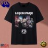 Linkin Park Band Members Photo Graphic Vintage T Shirt, Trending Music 2D Tee