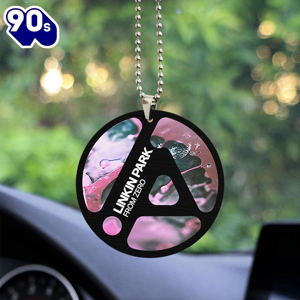 Linkin Park Custom Shape 2-sided Acrylic Car Ornament Gift For Xmas Christmas Day Linkin Park Custom Shape 2-sided Acrylic Car Ornament Gift For Xmas Christmas Day