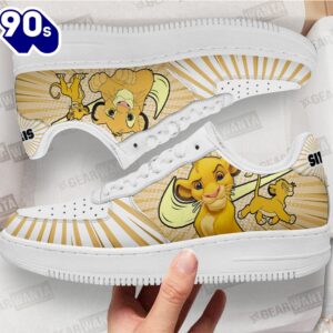 Lion King Simba Air Sneakers Custom