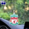 Liverpool Custom Shape 2-sided Acrylic Car Ornament  Christmas Day
