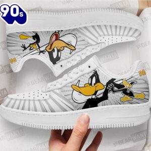 Looney Tunes Daffy Air Sneakers Custom
