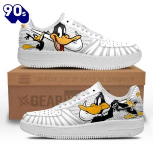 Looney Tunes Daffy Air Sneakers Custom