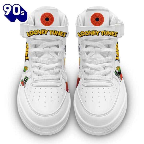 Looney Tunes High Top Air Force Shoes Characters For Cartoon Fans