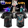 Los Angeles Angels Stray Cats 2026 US Tour Inspired Baseball Jersey