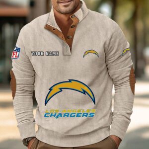 Los Angeles Chargers Button Up…