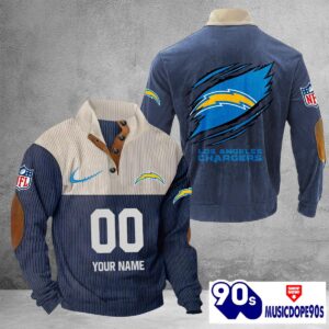 Los Angeles Chargers Vintage Button…