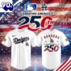 Los Angeles Dodgers America 250th Anniversary 2026 Baseball Jersey