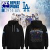 Los Angeles Dodgers Back-to-Back World Series Champions Celebration Hoodie