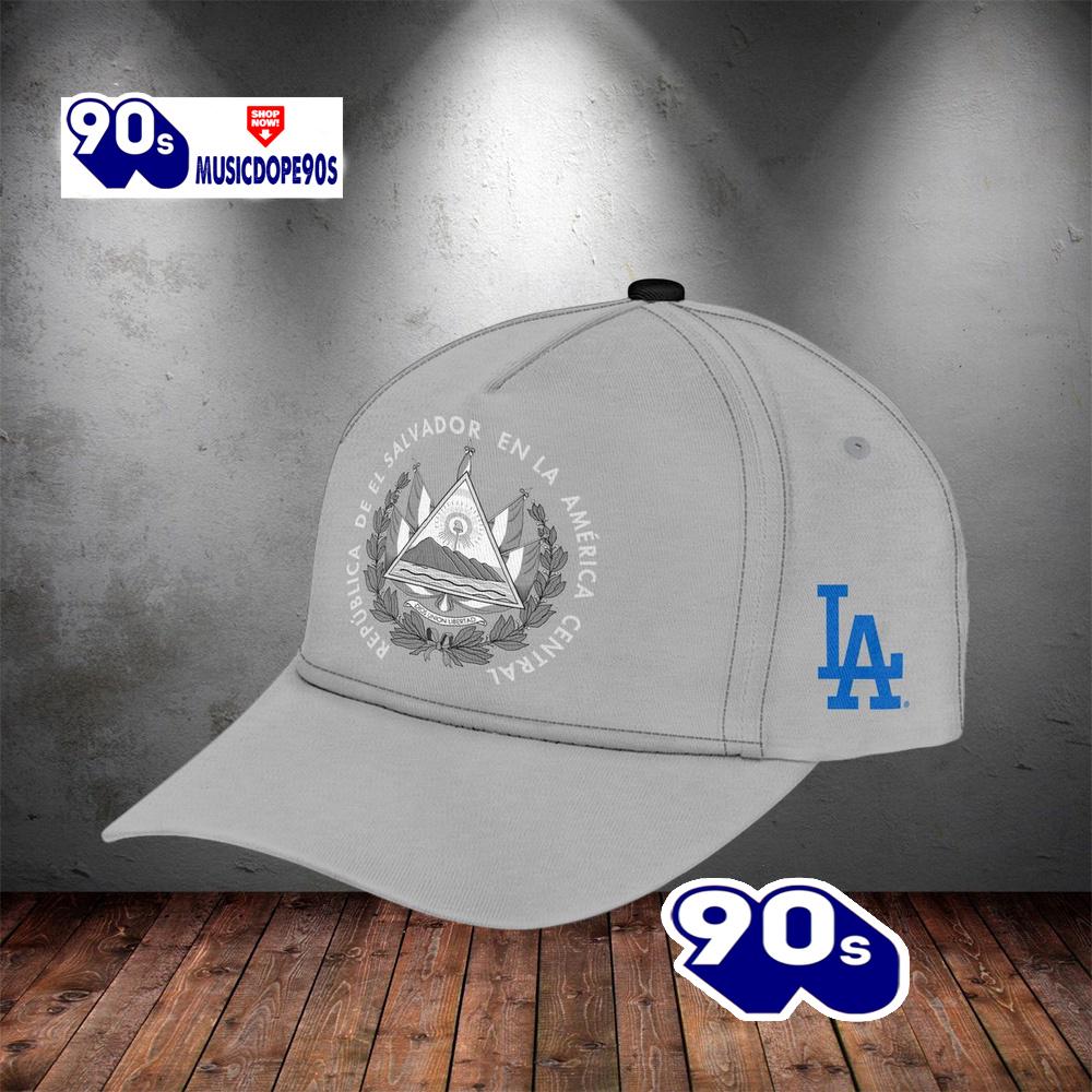 Los Angeles Dodgers Salvadoran Heritage Classic Cap Los Angeles Dodgers Salvadoran Heritage Classic Cap
