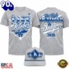 Los Angeles Dodgers Take October 2026 NL West Champions Graphic T Shirt, Sport Trend 3D Shirt