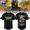 Los Angeles Dodgers x The Mandalorian & Grogu Special Edition Baseball Jersey For Fans