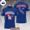 Los Angeles Dodgers x World Series Champions 2025 Blue 3D T-Shirt