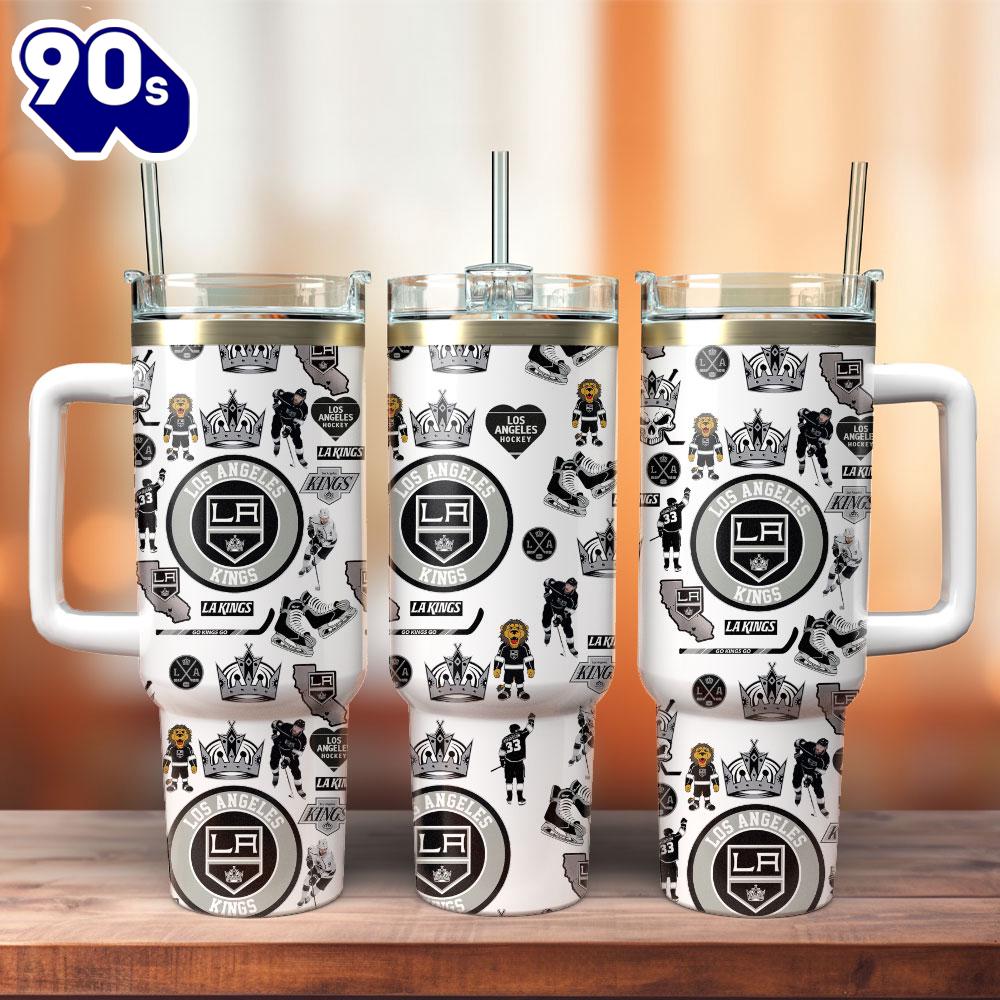 Los Angeles Kings Ice Hockey NHL Sport Custom Stanley Quencher 40oz Stainless Steel Tumbler - NHL Tumbler 40oz Los Angeles Kings Ice Hockey NHL Sport Custom Stanley Quencher 40oz Stainless Steel Tumbler - NHL Tumbler 40oz