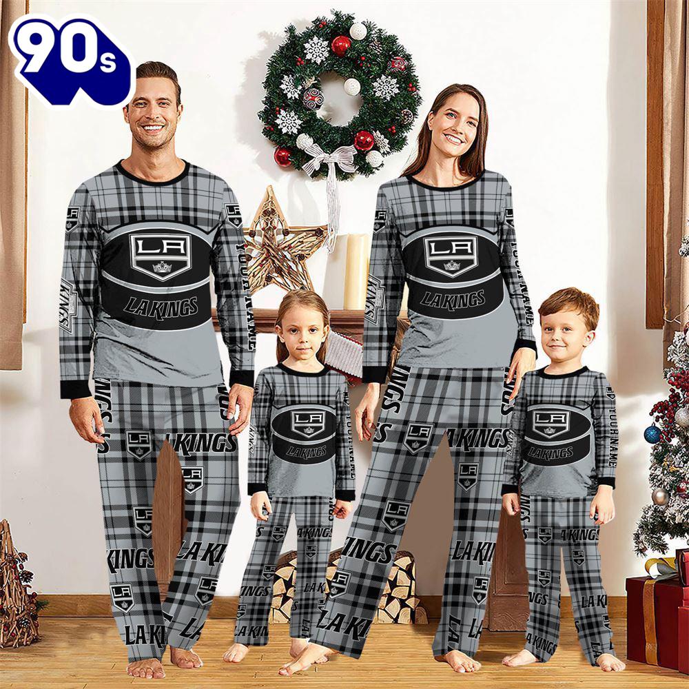 NCAA Family Pajama Sets Los Angeles Kings Pajamas Personalized Your Name NCAA Family Pajama Sets Los Angeles Kings Pajamas Personalized Your Name