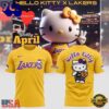 Los Angeles Lakers x Hello Kitty Limited Edition 2026 T Shirt, Sport Trend 3D Shirt