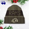Los Angeles Rams 2025 Salute to Service Beanie Hat