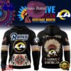 Los Angeles Rams Native American Heritage Month Custom Name Hoodie, Sport Trend 3D Shirt