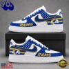 Los Angeles Rams NFL American Flag Football Team Limited Air Force 1 Shoes Sneakers, Trending NFL AF1