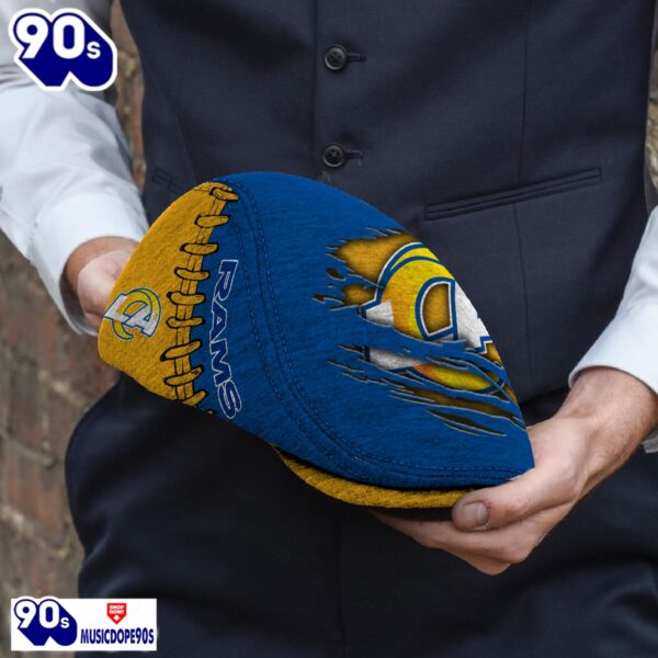 Los Angeles Rams NFL Basic Design Personalized Jeff Cap