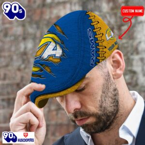 Los Angeles Rams NFL Basic Design Personalized Jeff Cap
