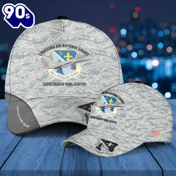 Louisiana Air National Guard 159th Fighter Wing F-15C Strike Eagle Baseball Cap  Gift For Veteran Day