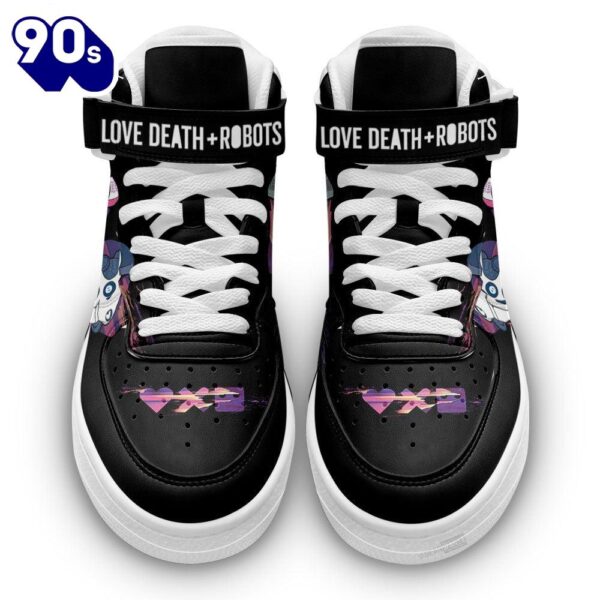 Love, Death & Robots High Top Air Force Shoes Custom Sneakers