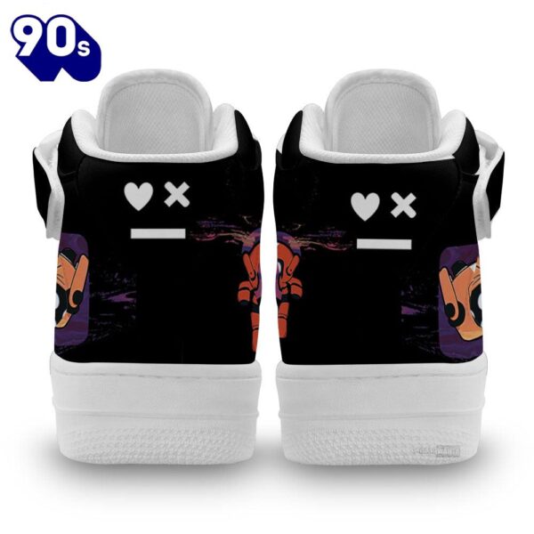 Love, Death & Robots High Top Air Force Shoes Custom Sneakers