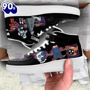 Love, Death & Robots High Top Air Force Shoes Custom Sneakers