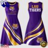 LSU Tigers NCAA Team Pride Women’s Sleeveless Dress, NCAA Sleeveless Dress