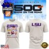 LSU Tigers x Sam Leavitt 500th College Game Day T Shirt, Sport Trend 3D Shirt