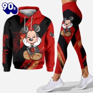Magic Mickey Mouse Ears - Personalized Hoodie And Leggings