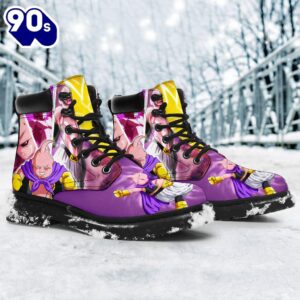 Majin Buu Dragon Ball Leather Boots Shoes Anime Custom Idea
