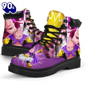 Majin Buu Dragon Ball Leather Boots Shoes Anime Custom Idea
