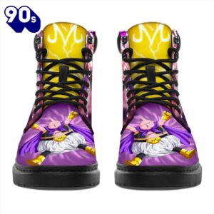 Majin Buu Dragon Ball Leather Boots Shoes Anime Custom Idea